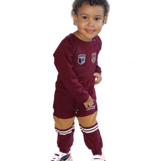 NRL State of Origin QRL Footy Suit Long sleeve