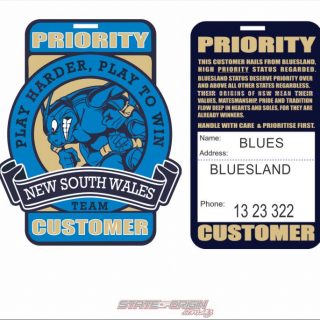 State of Origin Originals NSW Priority Bag Tag