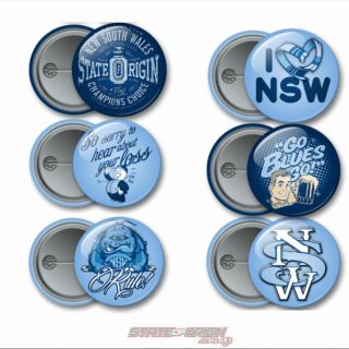 State of Origin Originals NSW Team Button Badges