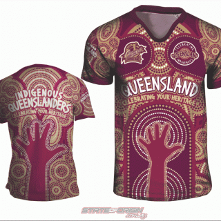 State of Origin originals 2018 Indigenouse QLD Jersey