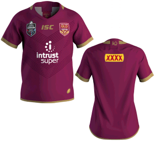 NRL State of Origin QRL Adults replica Jersey 2018