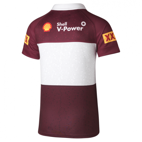 NRL State of Origin 2023 Queensland Rugby League (QRL) Replica Adults Captains Run Jersey - Image 2