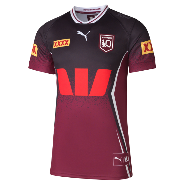 QLD Replica Men's Maroons Training Jersey 2025