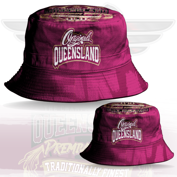 Queensland QLD Maroonland Originals Bucket hat - Image 2